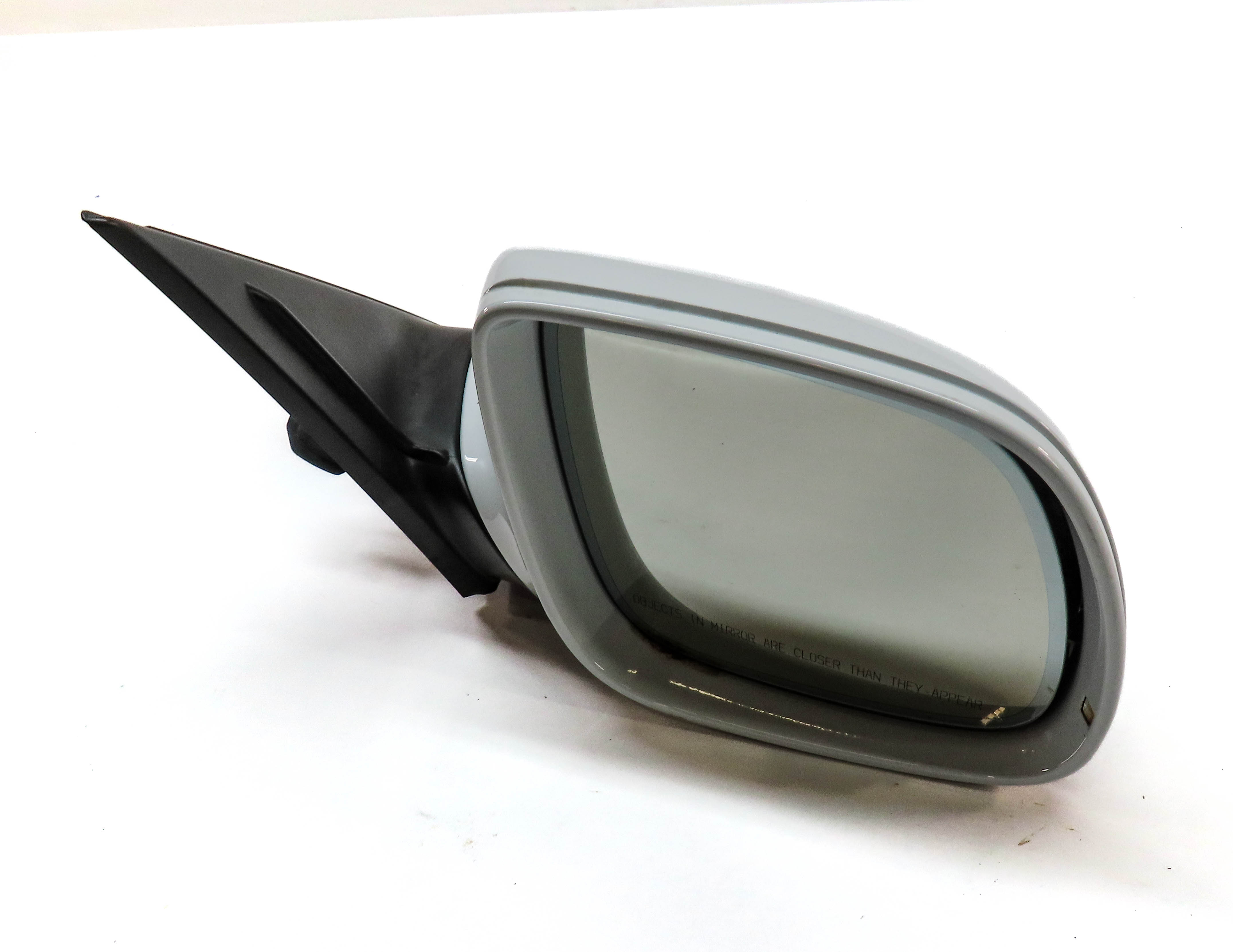 09-14 AUDI Q5 (8R) RIGHT P-FOLD HEAT AUTODIM MEMORY DOOR MIRROR w/ LIGHT (White) — exact item pictured